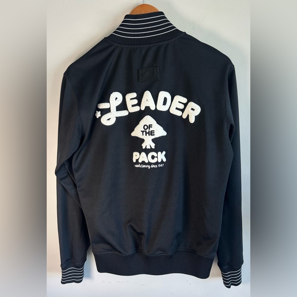 Vintage Y2K LRG Lifted Research Group Leader Of The Pack Track Jacket Sweater